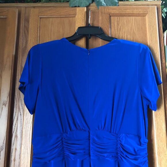 NWT Vince Camuto Twist Front Jersey Wide Leg Jumpsuit Plus Size 1X - Picture 11 of 16